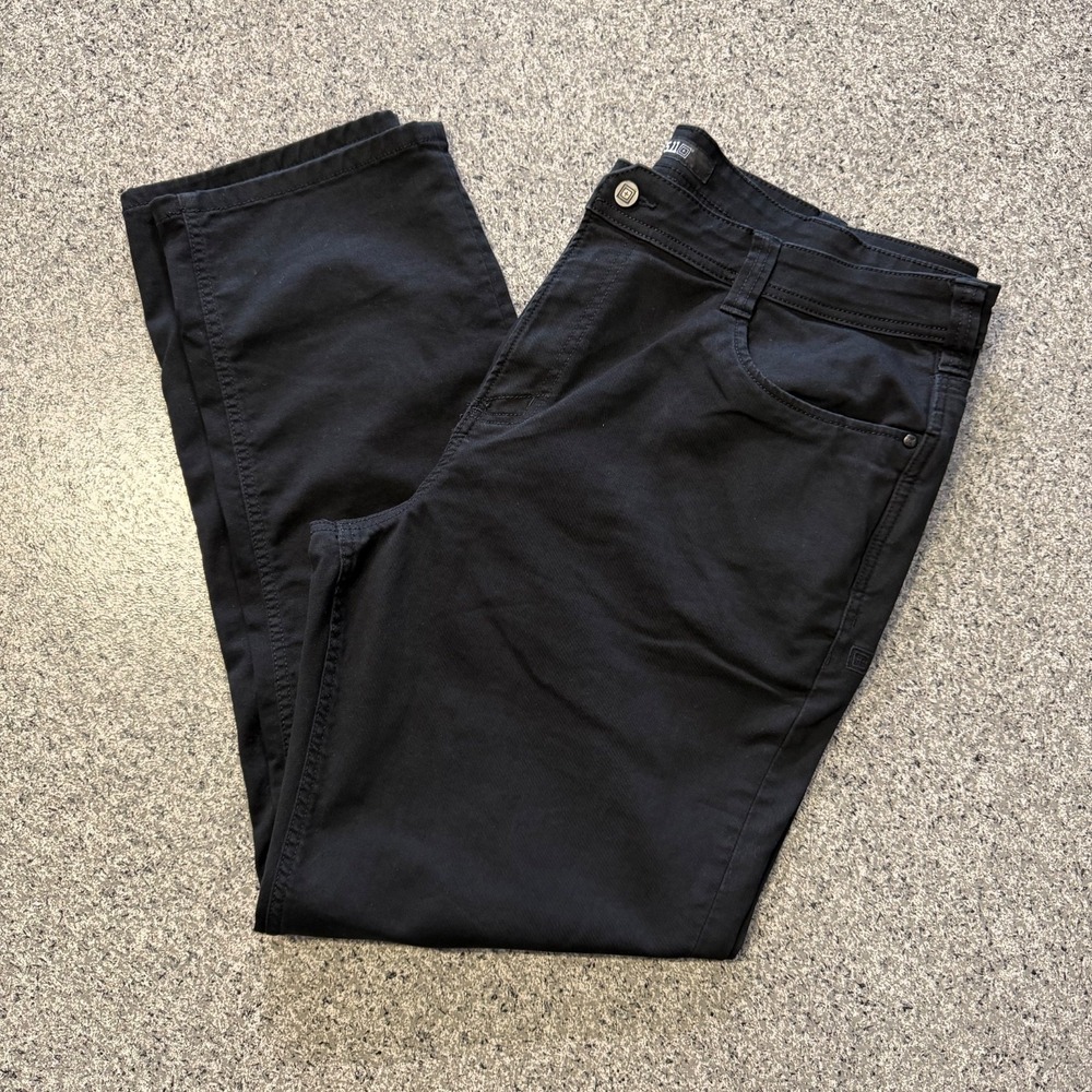 5.11 Tactical Jeans Mens 40x32 5 Pocket Straight Stretch Black Pants